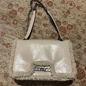 JW PEI Cream Shoulder Bag